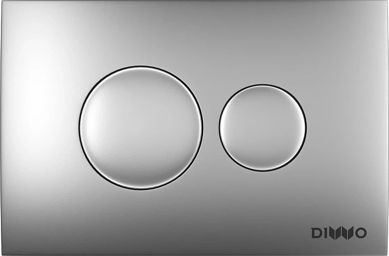 Комплект унитаза DIWO STWORKI Кронборг S28401WH с сиденьем Микролифт с инсталляцией DIWO 4501 с клавишей смыва цвет Матовый хром