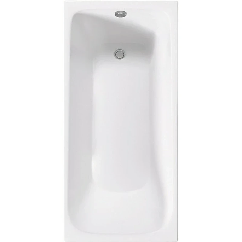 Чугунная ванна Delice Continental Plus 150x70 DLR230633 без отверстий под ручки и антискользящего покрытия