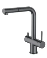 Смеситель для кухни Gappo G4397-79 цвет Оружейная сталь