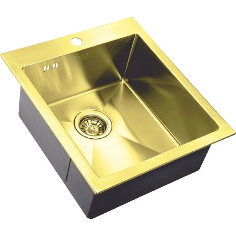 Кухонная мойка ZorG Bronze SZR-4551 BRONZE Бронза нержавеющая сталь встраиваемый