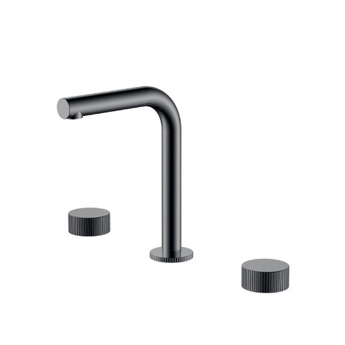 Смеситель для раковины Boheme Stick 152-SGM.3 цвет Оружейная сталь глянцевая
