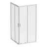 Душевой уголок AM.PM Gem 100х100 W90G-403-100100-MT профиль Хром матовый стекло прозрачное