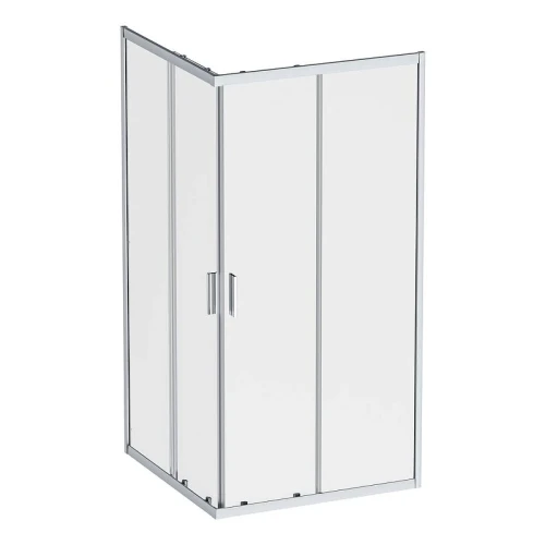 Душевой уголок AM.PM Gem 100х100 W90G-403-100100-MT профиль Хром матовый стекло прозрачное