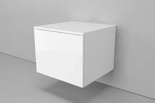 Тумба Velvex Unique Unit 50 tpUNI.50.H40.Y.VY-223 подвесная Белый лед