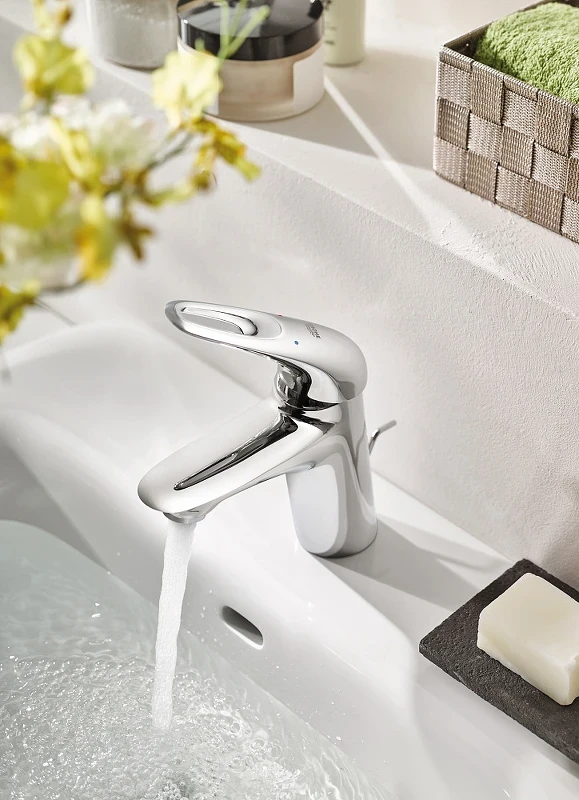 Смеситель для раковины Grohe Eurostyle 33558003 Хром латунь