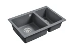 Кухонная мойка Emar Quartz 66,5 EMQ-2665.PL цвет Антрацит