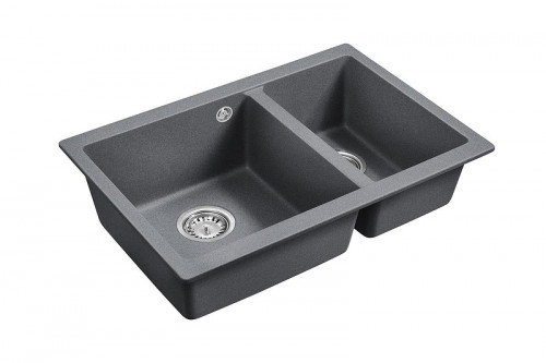 Кухонная мойка Emar Quartz 66,5 EMQ-2665.PL цвет Антрацит