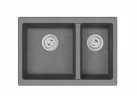 Кухонная мойка Emar Quartz 66,5 EMQ-2665.PL цвет Антрацит