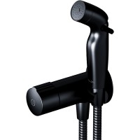 Гигиенический душ со смесителем AM.PM X-Joy F0H85A522 Черный латунь на стену