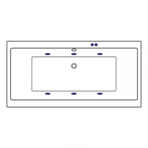 Акриловая ванна Excellent Pryzmat 200x90 WAEX.PRY20.SOFT.GL с гидромассажем