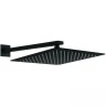 Душевая система Grocenberg GB5040BL с термостатом Черная матовая