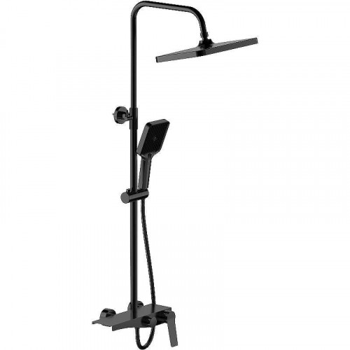 Душевая система Belz B572-7 B24572-7 Черная матовая