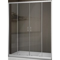 Душевая дверь в нишу Good Door Latte WTW-TD-170-C-WE 170 профиль Белый стекло прозрачное