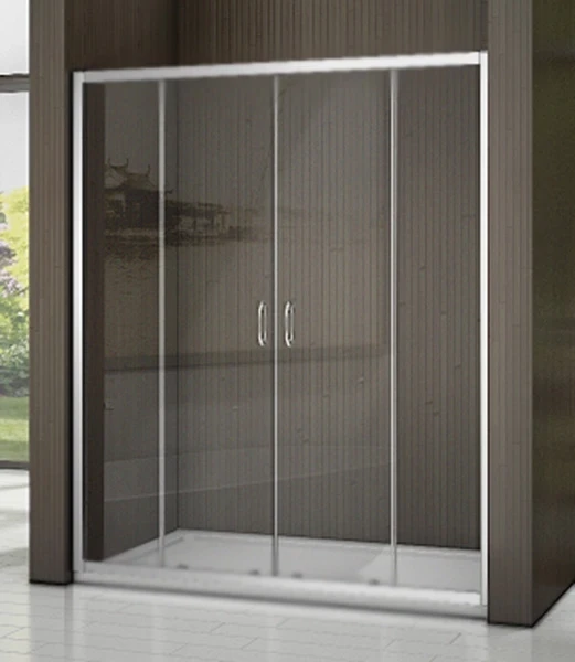 Душевая дверь в нишу Good Door Latte WTW-TD-170-C-WE 170 профиль Белый стекло прозрачное