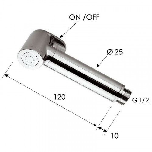 Гигиенический душ Remer 332OWx Хром