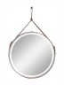 Зеркало Art&Max Milan 65 AM-Mil-650-DS-F-Brown с подсветкой цвет Коричневый с сенсорным выключателем