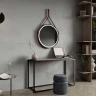 Зеркало Art&Max Milan 65 AM-Mil-650-DS-F-Brown с подсветкой цвет Коричневый с сенсорным выключателем