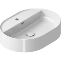 Раковина Ravak Ceramic Slim Shelf O 55 XJX01155003 Белая накладная
