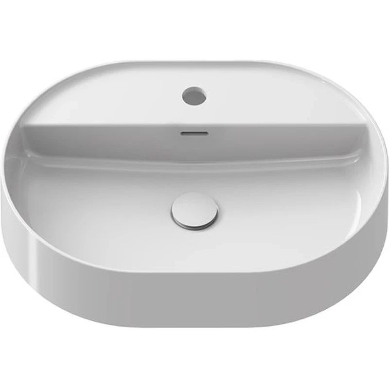 Раковина Ravak Ceramic Slim Shelf O 55 XJX01155003 Белая накладная