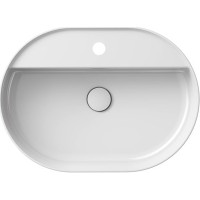 Раковина Ravak Ceramic Slim Shelf O 55 XJX01155003 Белая накладная