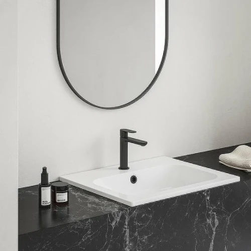 Смеситель для раковины Ravak Eleganta BeCool EL 012.21BLM X070411 Черный матовый