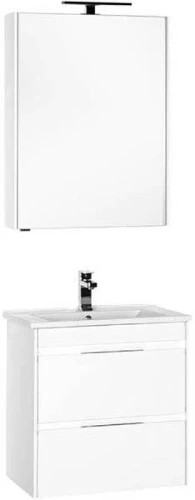 Зеркальный шкаф Aquanet Тулон 65 R 183391 Белый