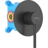 Смеситель для душа Aquatek Европа AQ1366MB Черный матовый латунь встраиваемый