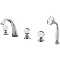 Смеситель на борт ванны Rav Slezak Brilliance176.5P Хром латунь
