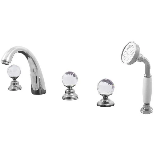 Смеситель на борт ванны Rav Slezak Brilliance176.5P Хром латунь