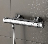 Смеситель для душа Grohe Precision Start 34594000 с термостатом Хром латунь на стену