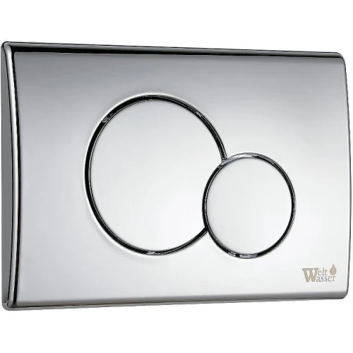 Унитаз с инсталляцией Vincea Globo VT1-14S + WeltWasser WW Marberg 507 10000005949+10000005952 с сиденьем Микролифт с клавишей смыва Хром глянцевый