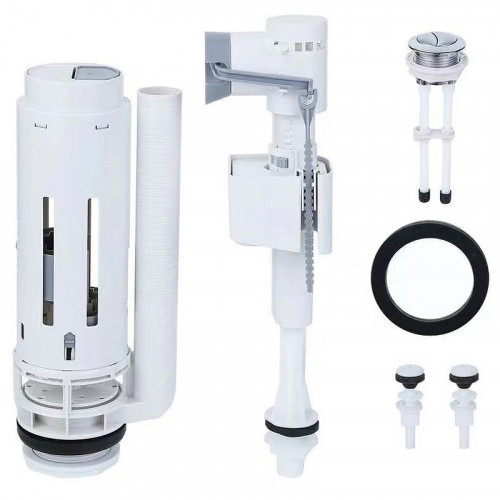 Унитаз компакт Aquatek Либра New AQ1263N-00 Белый с бачком и сиденьем Микролифт фарфор напольный