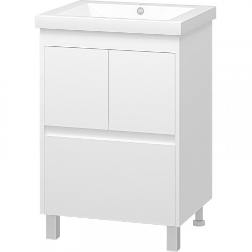 Тумба с раковиной Misty Алиса 58 УТ000011236 Белая