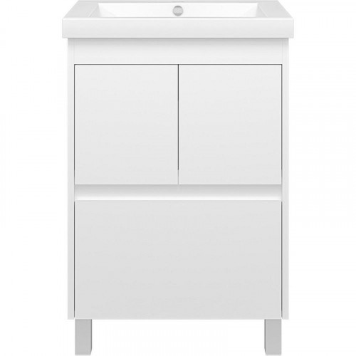 Тумба с раковиной Misty Алиса 58 УТ000011236 Белая
