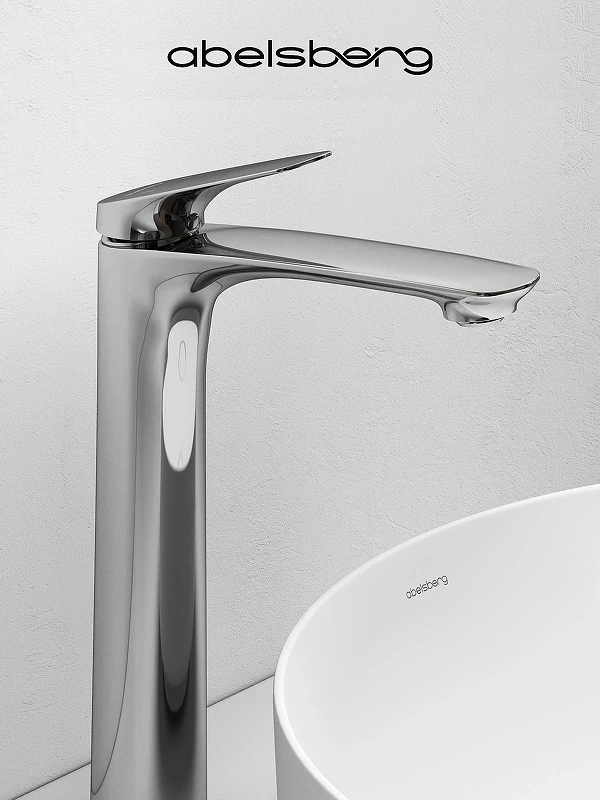Смеситель для раковины Abelsberg Perfecta INF60102CH цвет Глянцевый хром