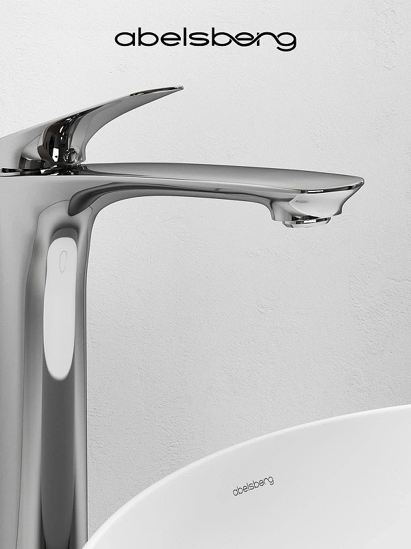Смеситель для раковины Abelsberg Perfecta INF60102CH цвет Глянцевый хром