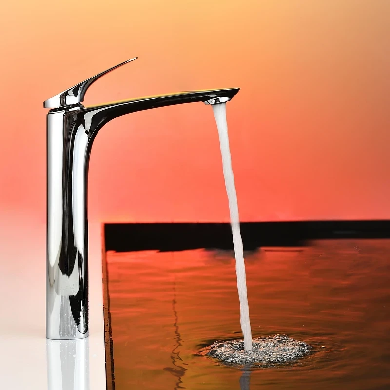 Смеситель для раковины Abelsberg Perfecta INF60102CH цвет Глянцевый хром