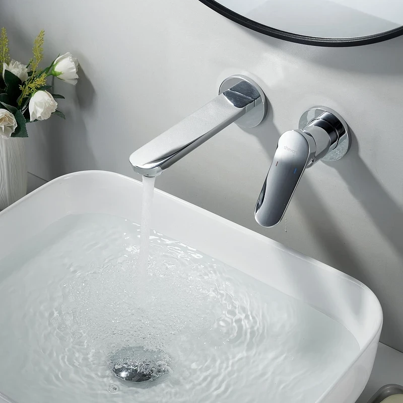 Смеситель для раковины Shevanik S43 S4341 цвет Хром