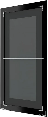 Зеркало Evoform Exclusive-G Floor 200х110 BY 6354 с гравировкой в багетной раме - Виньетка античная бронза 85 мм стекло