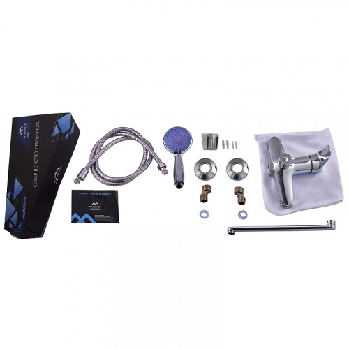 Смеситель для ванны Fashun A2228 универсальный цвет Хром