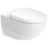 Унитаз с инсталляцией Duravit Architec 45720900A1 + Berges Novum L3 040213 с сиденьем Микролифт и клавишей смыва Хром