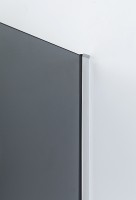 Душевой уголок Cezares Slider 100x100 SLIDER-R-2-90/100-GRIGIO-Cr профиль Хром стекло серое