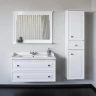 Тумба с раковиной Comforty Феррара 100 00-00020308 подвесная Белый глянец