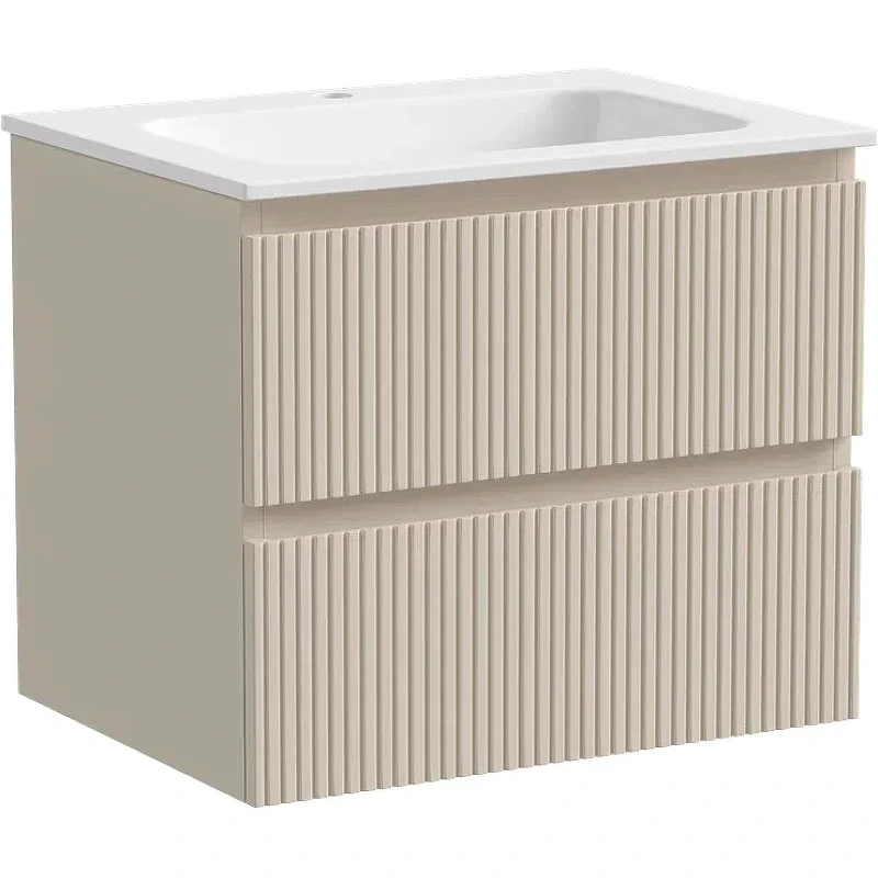 Тумба под раковину Sancos Snob T 60 SNT60CE подвесная Beige Soft МДФ / ЛДСП