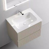 Тумба под раковину Sancos Snob T 60 SNT60CE подвесная Beige Soft МДФ / ЛДСП