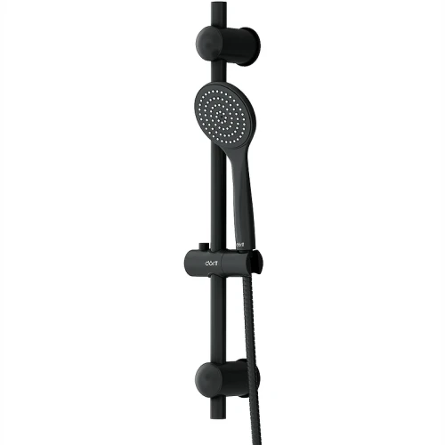 Душевой гарнитур Dorff Comfort D0108000BL Черный пластик на стену