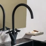 Смеситель для раковины Ramonsoler Adagio 910102NM Черный матовый