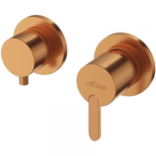Смеситель для душа Cezares Leaf LEAF-VDIM3-SS Sunset латунь встраиваемый