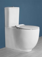Унитаз компакт Hatria Le Fiabe Y1E801 без бачка и сиденья фаянс напольный