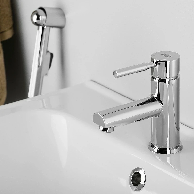 Смеситель для раковины WasserKRAFT Main 4108 с гигиеническим душем Хром латунь